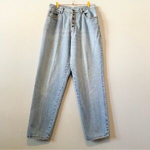 Vintage Jordache 1990’s High Rise Button Fly Mom Jeans
